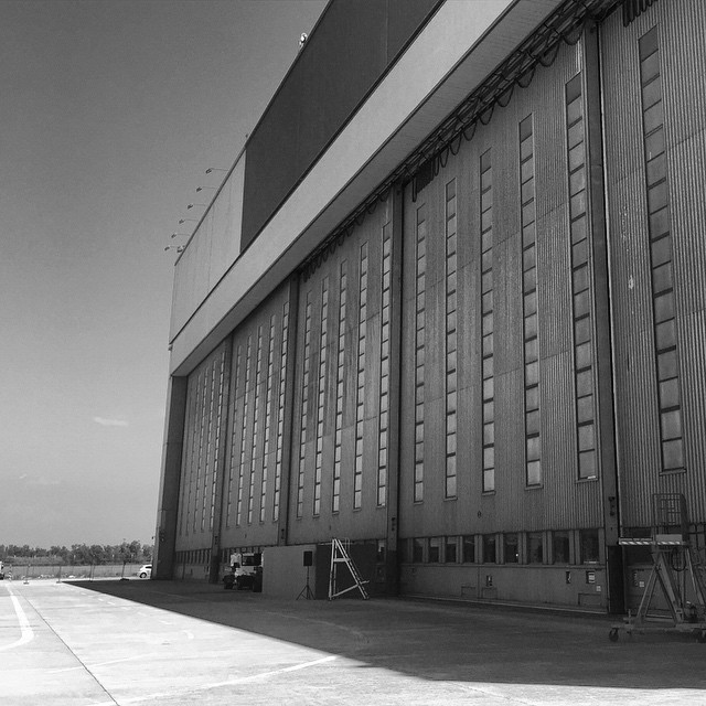 Hangar Alitalia a Fiumicino